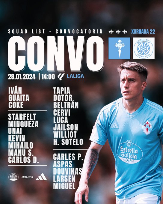  2023-2024 | 22º Jornada |   R.C. Celta de Vigo  0-1  Girona FC - Página 3 GE2Vd4vX0AEx2pn?format=jpg&name=small