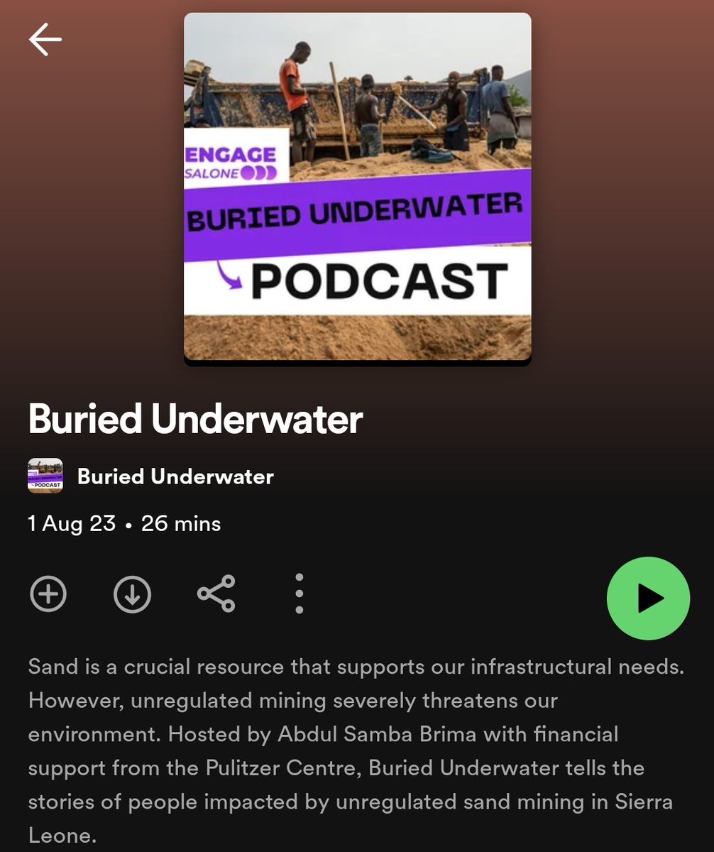 Choose from our range of exciting pods to listen to this weekend. Tune in to #WetinNaw or a new episode of #SchoolDayz hosted by @YaMariyam1. Or check out #BurriedUnderwater by @ComBrima005, supported by @pulitzercenter . Find them on all major podcasting platforms. #WeEngage