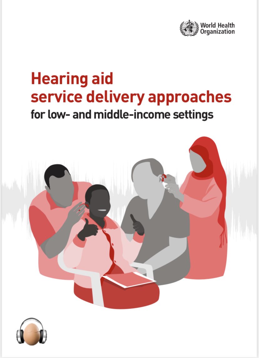 Read the @WHO latest publication, that is a step towards making high-quality, affordable, easy to fit hearing aids accessible through community based service delivery approaches. shorturl.at/mntuF Watch out for our upcoming publication #hearingcare @AlarcosC @_ATscale