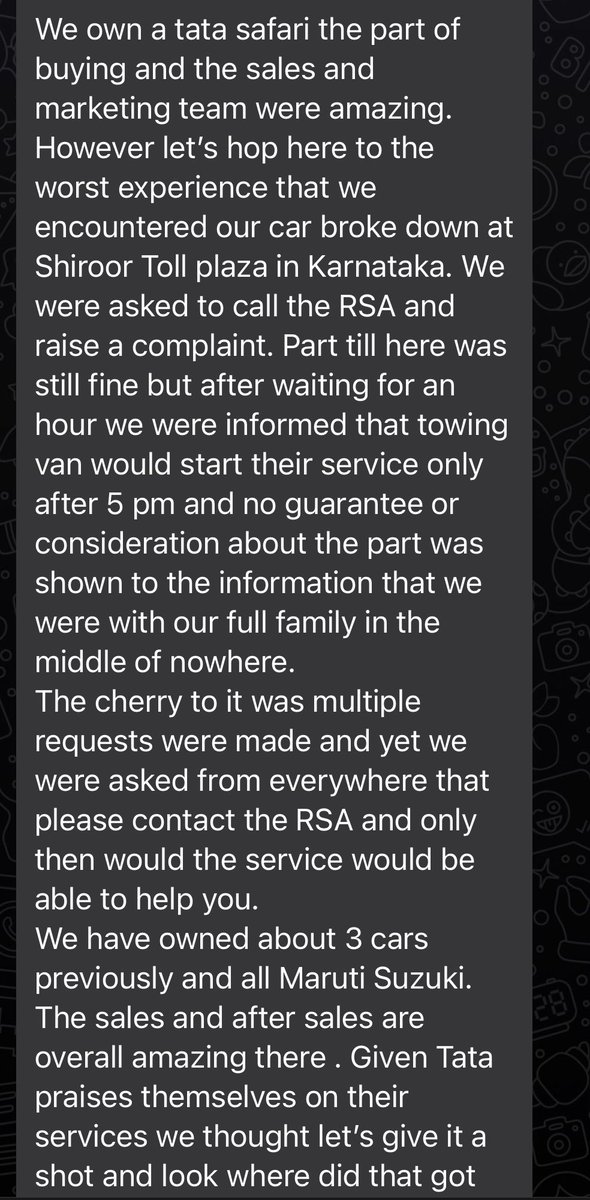 Rahulpillai2095's tweet photo. @TataCompanies @TataMotors @jagograhakjago @ConsumerReports 

#TataMotors #tatafailure #boycotttata #shame https://t.co/c5qE9UZ8fq