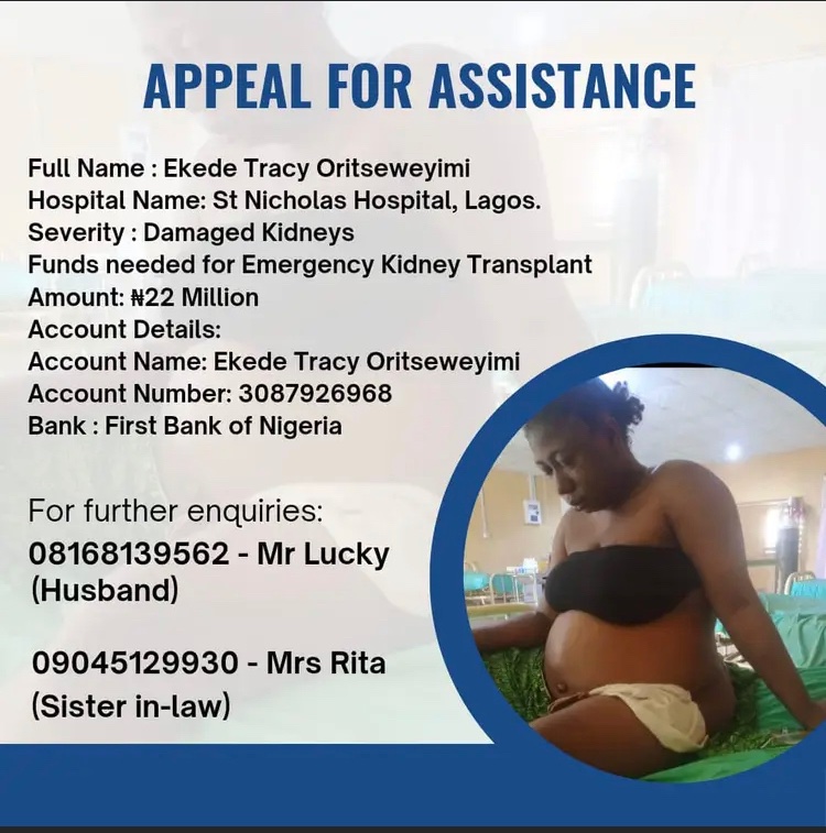 ForgiveEvua01's tweet photo. AN APPEAL  FOR SUPPORTING 

I know her well; she is Nigerian and from the Delta.

Please your N100,N200, N500, N1000, N5000 etc., Are very important as we speak

Kindly  RT &amp; Tag NGOs Governments Agencies for more support X  family

God Bless https://t.co/gbjyXbLbQz