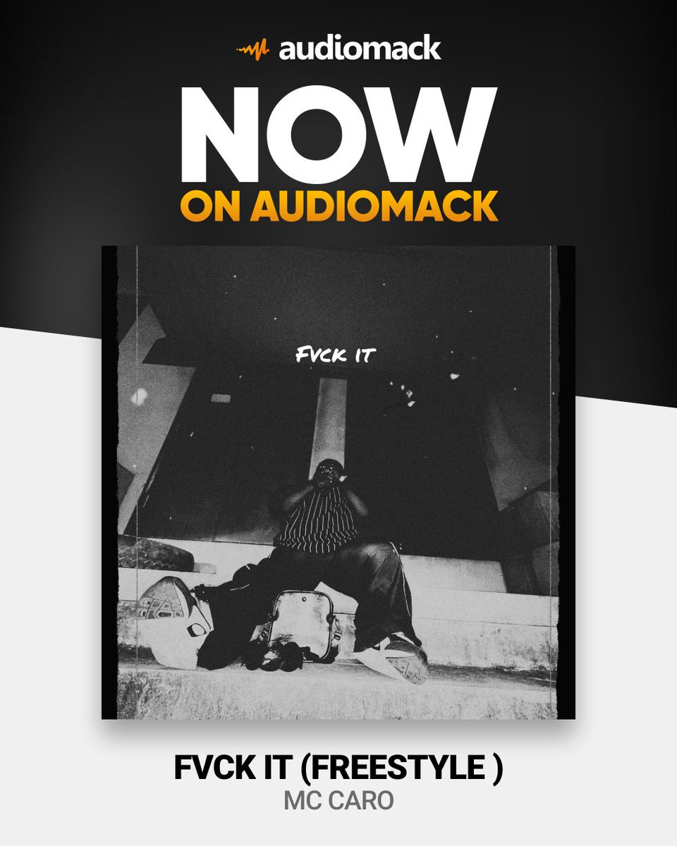 MCCAROOFFICIAL's tweet photo. #fvckit freestyle out now on @audiomack
https://t.co/rCv1ZbEwF5 https://t.co/hM0lrBJCxR
