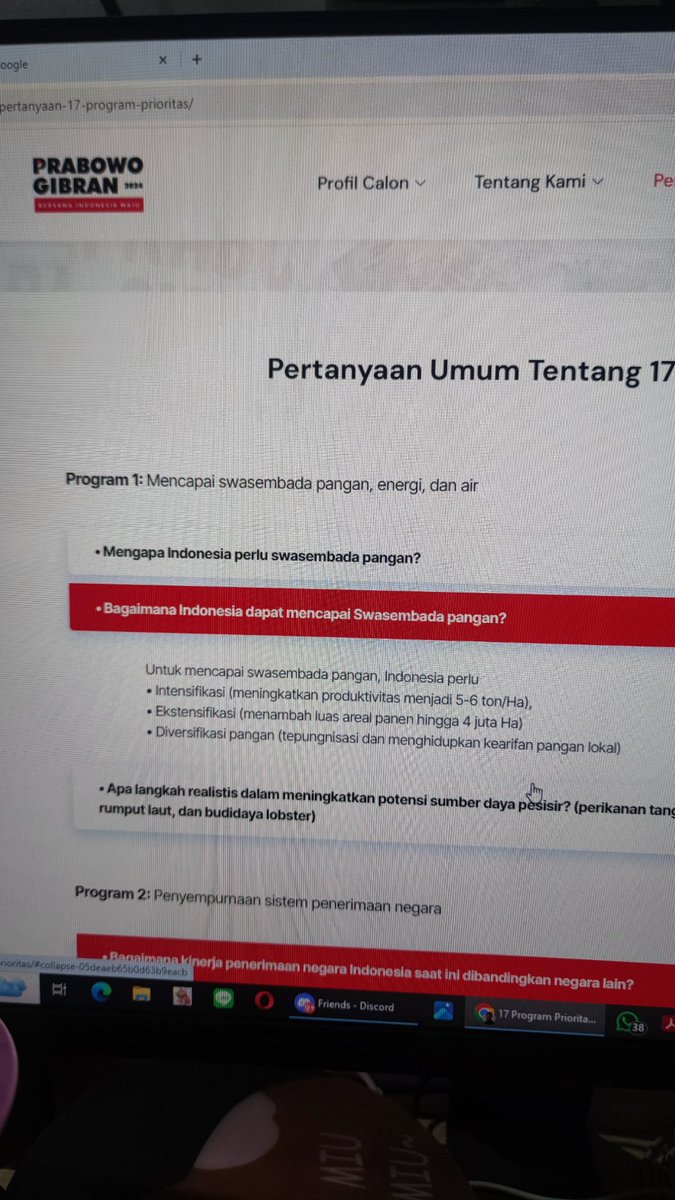 Sayang sekali debat ke 5 nanti tidak akan membawakan topik terkait pangan. Cobanya tema pangan masih relevan, pak <a href="/aniesbaswedan/">Anies Rasyid Baswedan</a> atau pak <a href="/ganjarpranowo/">Ganjar Pranowo</a> bisa menanyakan terkait #tepungnisasi ini, wkwkwkwk..