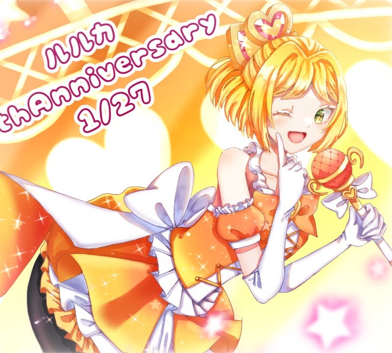 voca__com's tweet photo. ルルカちゃん実装おめでとう🎉
ずっとずっと大好きです🧡
今年も描けなかったので再掲…
 #ルルカ実装4周年 
 #毎月27日はルルカちゃんの日
 #コンパスお絵描き https://t.co/IhfI7qwdXl
