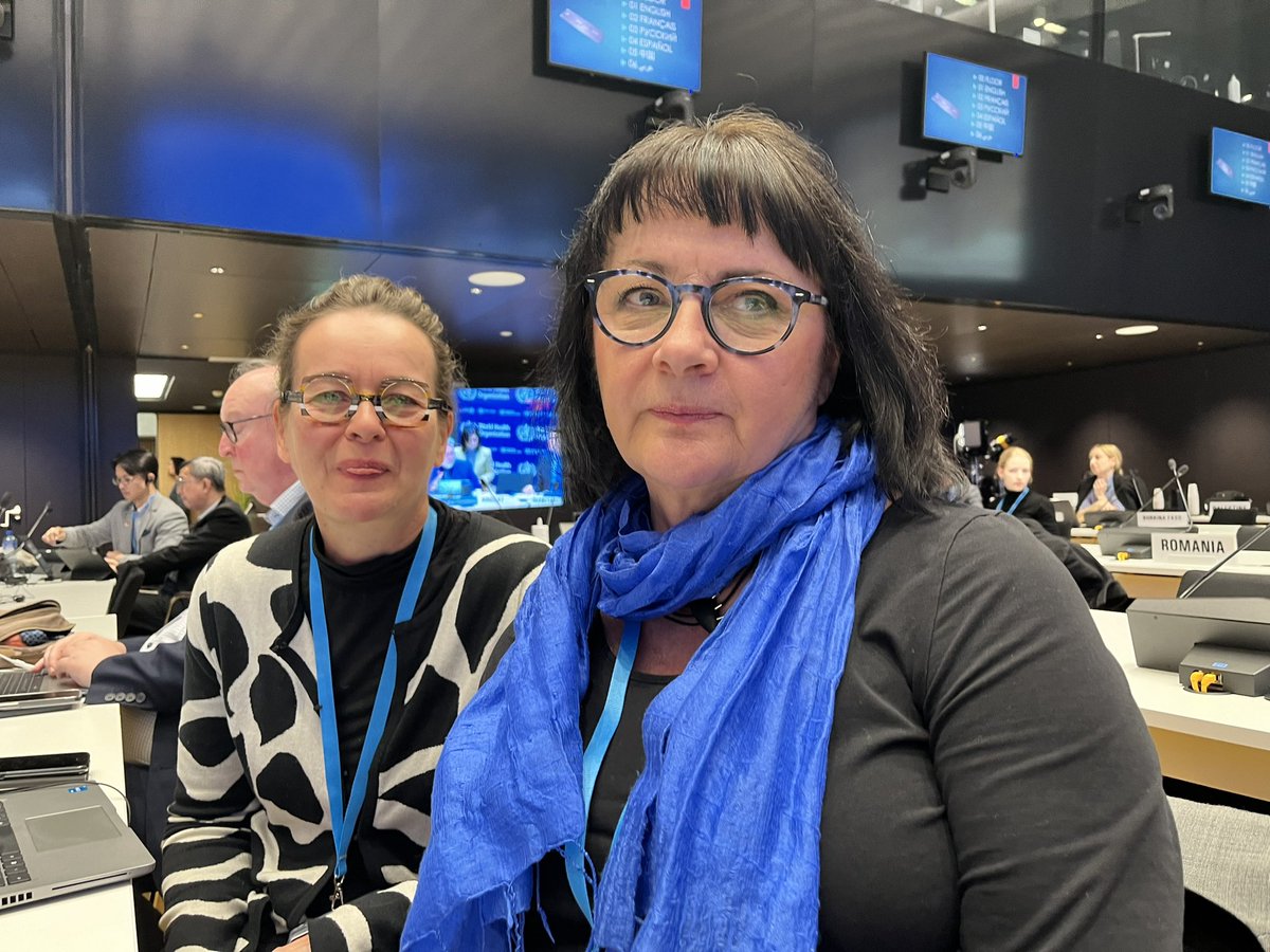 RituSadana's tweet photo. Live from Geneva:  #EB154 notes the DG’s report on Economics and Health for All; greatly appreciates the work of the @WHO Council on #Economy4Health and Finland’s 🇫🇮 leadership towards a resolution! @MazzucatoM @taru_koivisto @DrTedros https://t.co/1DJYH0myDM
