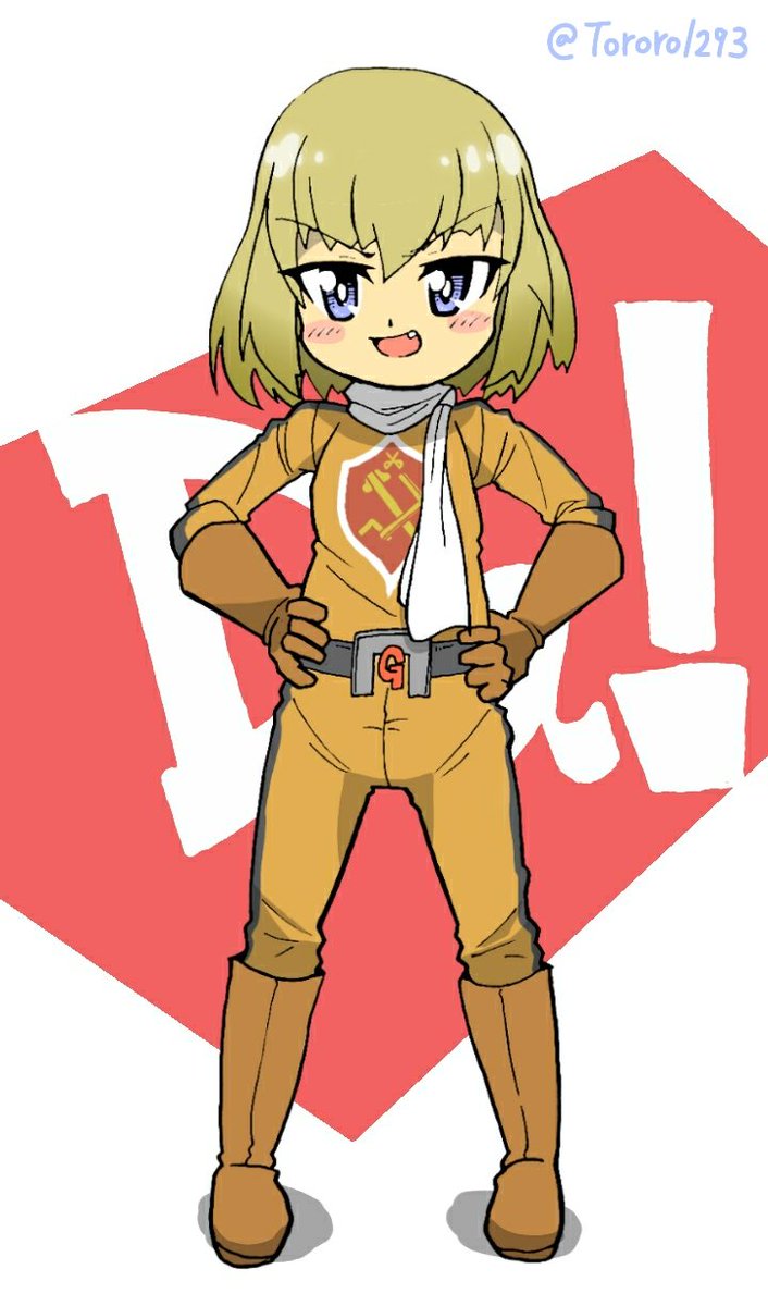 スマホ塗り時代の過去絵隊長!
#新作カットが来たので応援でタイチョー絵晒す