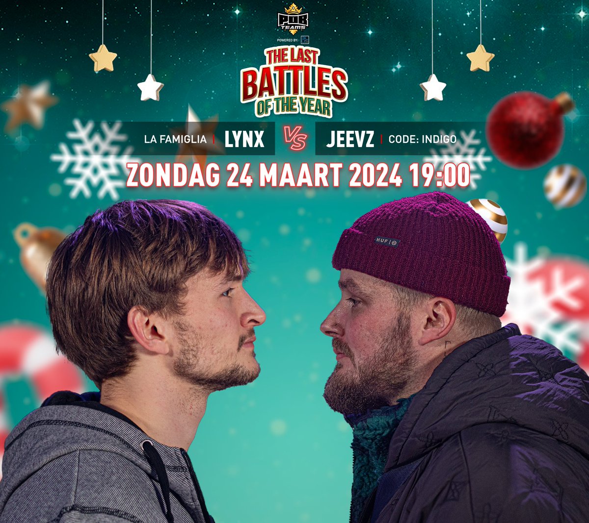 📢 Belangrijke Update: Releaseplanning Aangepast! 🗓️ DEEL 2 

🚫STOP wacht, kan je niet wachten ? Ga naar pobteams.nl/tickets/ en check nu de alle battles van het 'The Last Battles' event wanneer je wilt. 

Blijf op de hoogte voor meer details! 📺💥