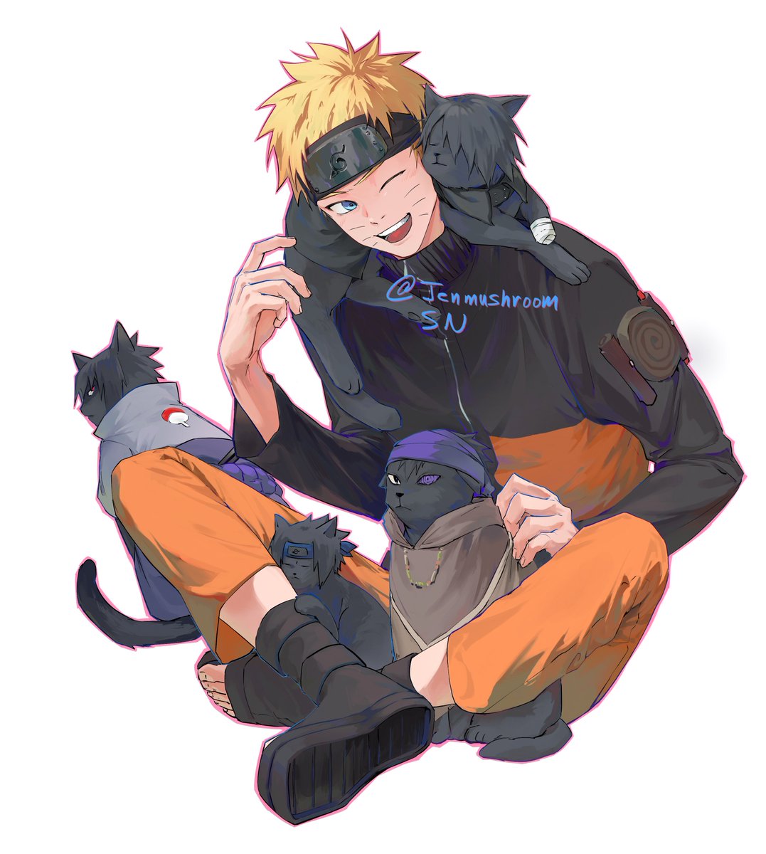 JenMushroom's tweet photo. 🐈‍⬛ 🍅🍥 https://t.co/ZRlWAtaHKy