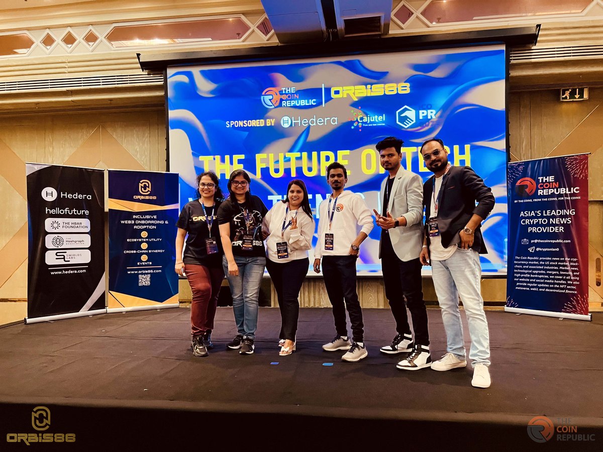 (1/6)🚀 We're thrilled to share the success of our groundbreaking event, 'The Future of Tech: #Web3 Trends in 2024,' hosted in collaboration with <a href="/TCR_news_/">The Coin Republic</a> in #Dubai on Jan 17. A heartfelt thank you to our sponsors <a href="/hedera/">Hedera</a>, <a href="/cajutel/">Cajutel</a>, and ICO PR BUZZ!