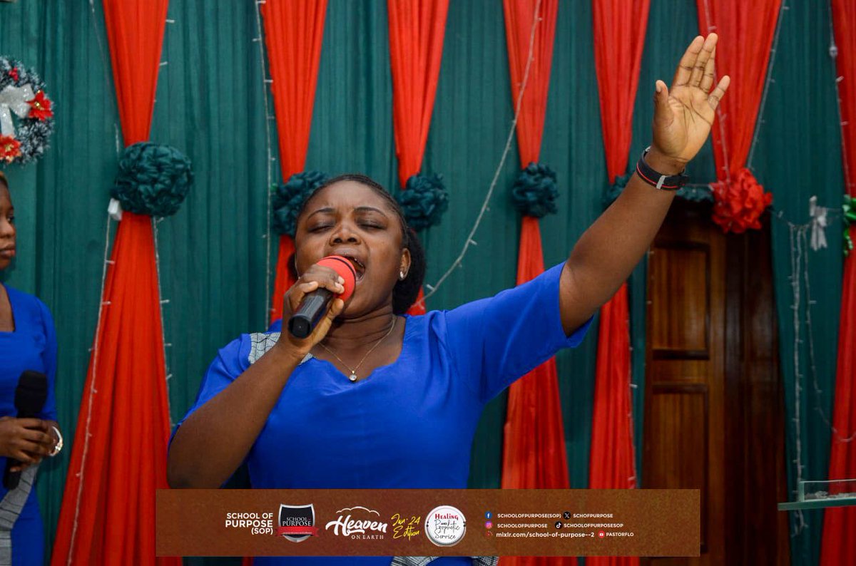 Schofpurpose's tweet photo. "But now bring me a minstrel..."
The minstrel tribe leading us into worship ministration to usher in the Word and Impartation session.

#schoolofpurpose
#heavenonearth
#january2024edition
#healingandpropheticservice https://t.co/BeR0f1yVq2