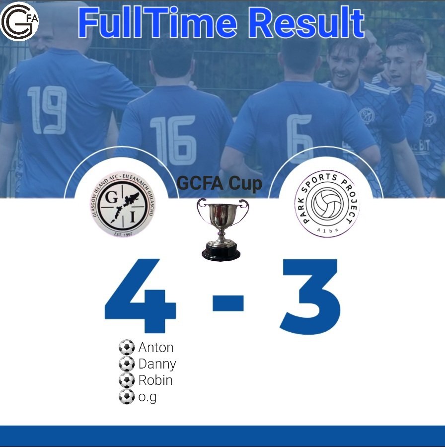 GlasgowIsland's tweet photo. A true gritty cup tie today against a good @ParkSportsAms. Played good football but felt we could have put the game out of sight in 1st half, so many gilt-edged chances. 2nd half we worked hard &amp; gave everything to see out a well deserved victory

@GlasCollegesFA 
@scottish_aff https://t.co/1AcSCFn4VF