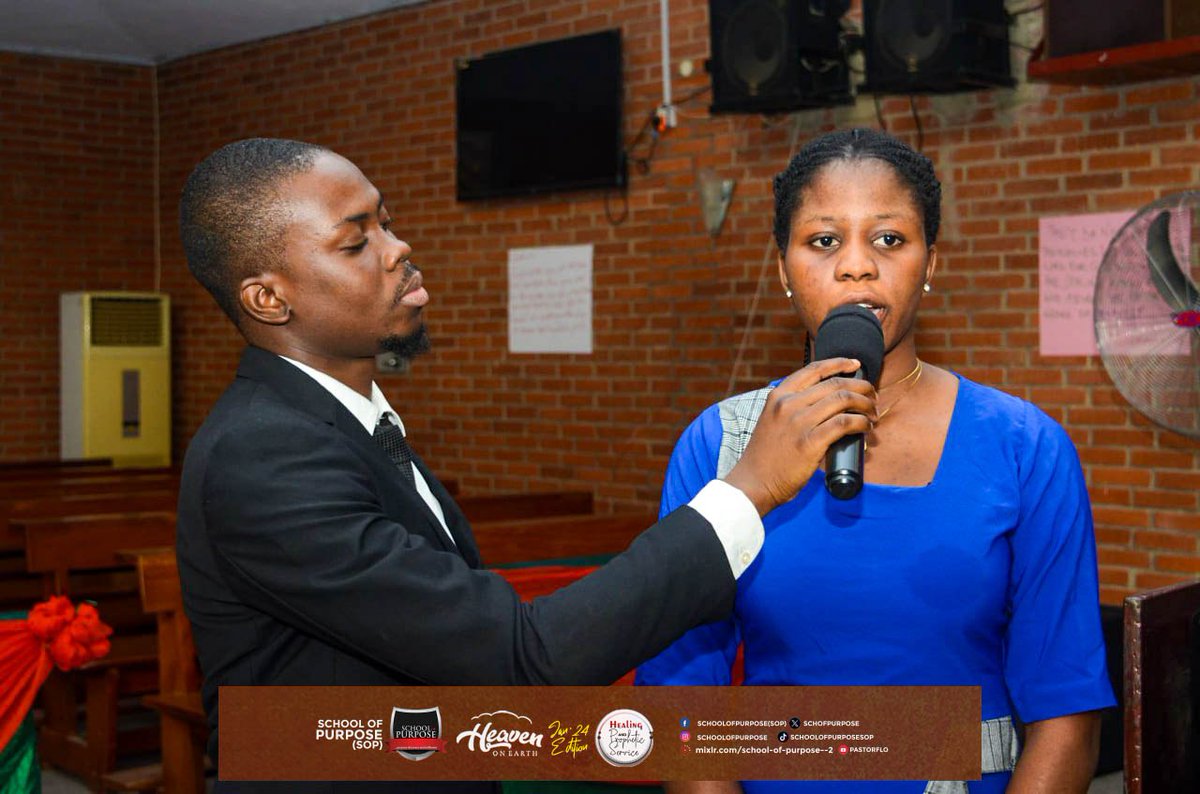 Schofpurpose's tweet photo. "... For the testimony of Jesus is the spirit of prophecy."
With a heart of gratitude, we have come to testify of His favor, healing, promotion and open doors. 
Jesus is the doer of all.

#schoolofpurpose
#heavenonearth
#january2024edition
#healingandpropheticservice https://t.co/zXtEC9HKXG
