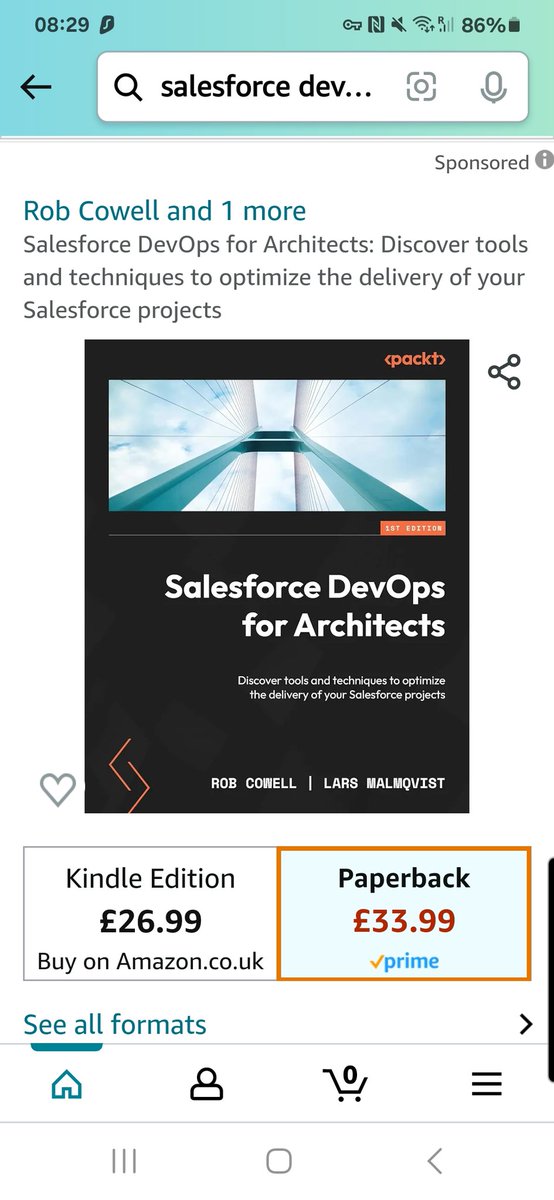 Well, looks like I need to add "book author" to my bio.

Out in paperback Wed 31 Jan, Amazon preorders open now