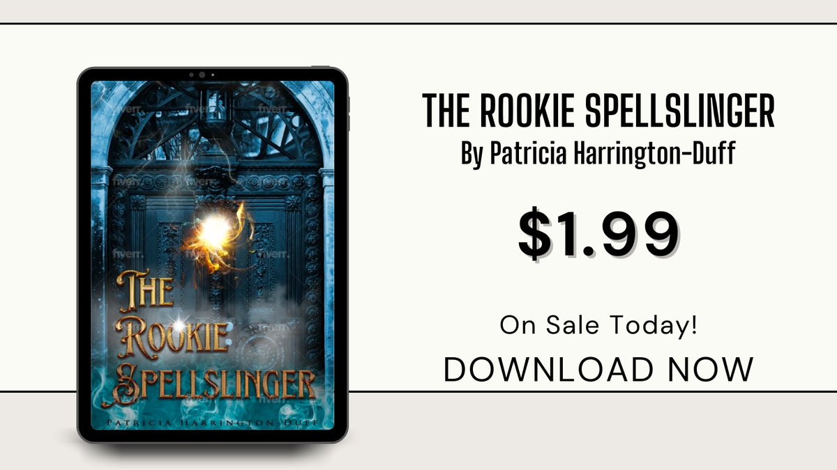 Whizbuzz's tweet image. Do you believe in magic? Patricia Harrington-Duff's 'The Rookie Spellslinger' has me truly spellbound. cravebooks.com/b-27965?refere… #ReadingFantasy