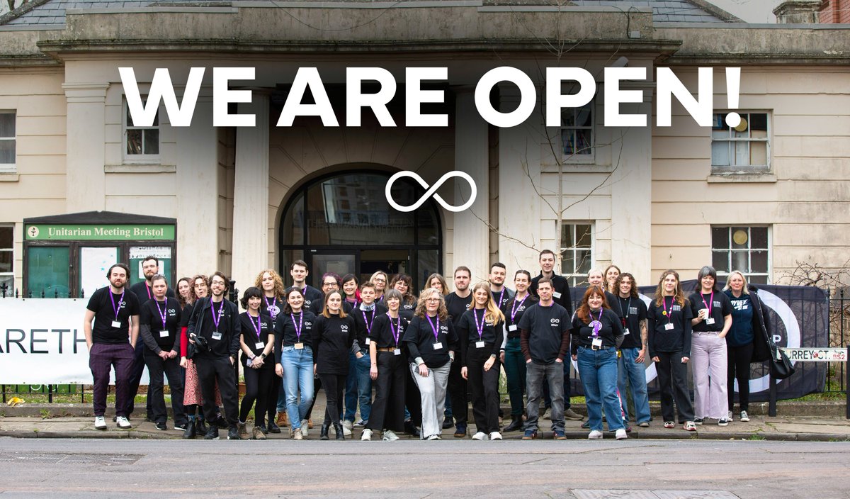 We are open! The UK's 1st regular #drugchecking service has launched & will be open 12-7pm today. Please come along to Brunswick Square & say hi to the Loopers. ♾💜♾