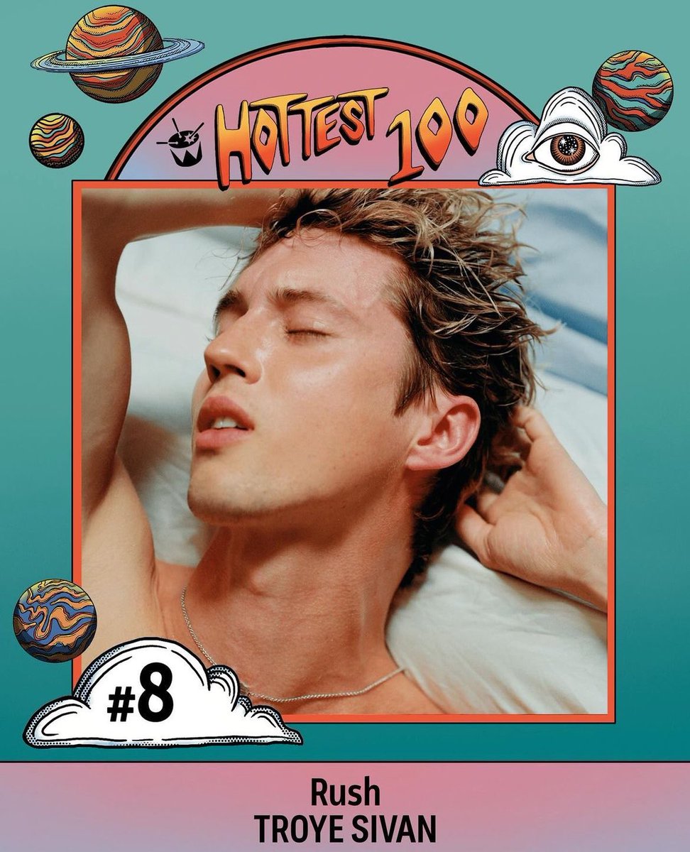 UpdatedTS's tweet image. 🎵| ‘Rush’ has been ranked at #8 on triple j’s Hottest 100 2023 List!