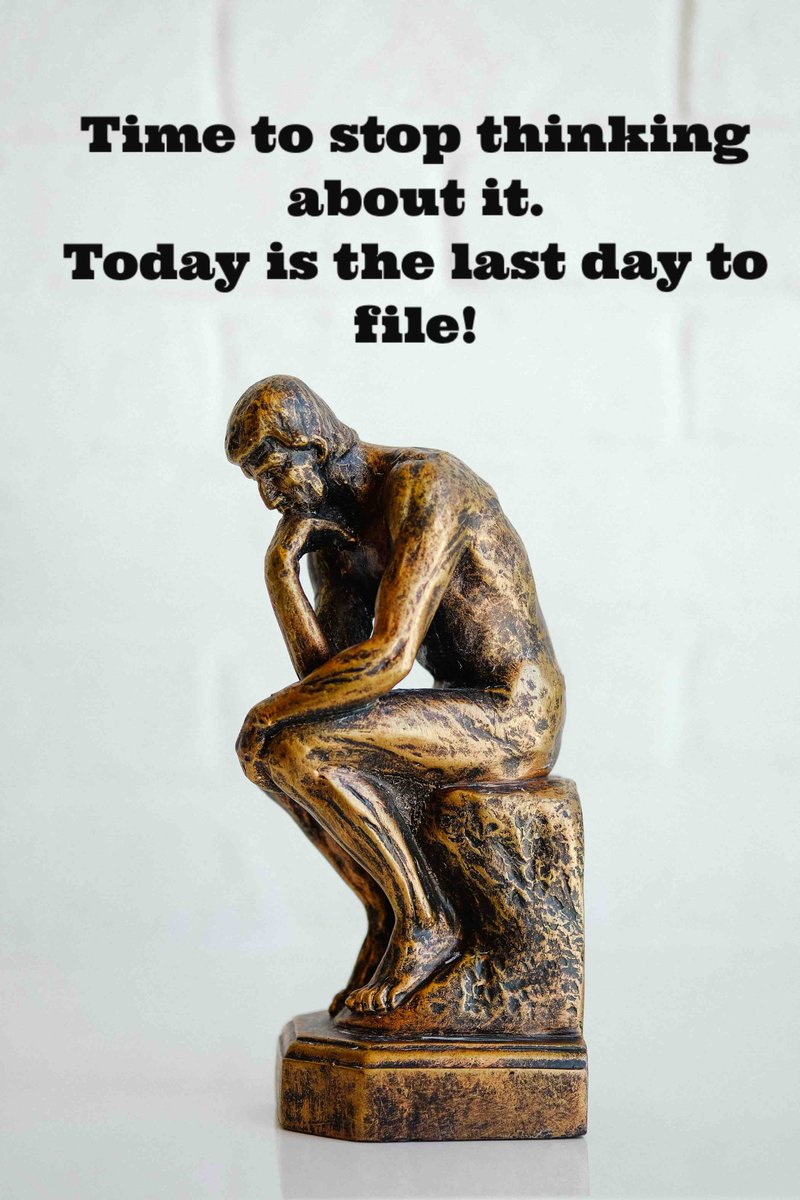 WVFDW's tweet photo. Time to stop thinking about. Today is the last day to file for office in WV ! #YouShouldRun https://t.co/rdrINJaD1Y