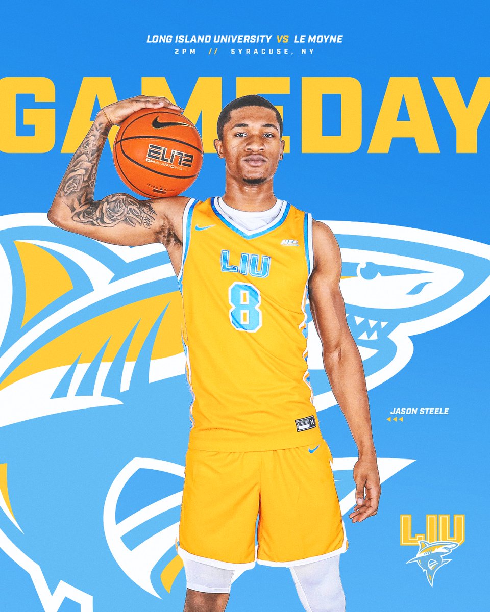 LIU Men’s Basketball (@liubasketball) on Twitter photo 🆚 <a href="/LeMoyneMBB/">Le Moyne College Men's Basketball</a>
📍 Syracuse, N.Y.
🕰️ 2 p.m.
📺 bit.ly/3SgAE0W
📊 bit.ly/470KPgk 🆚 <a href="/LeMoyneMBB/">Le Moyne College Men's Basketball</a>
📍 Syracuse, N.Y.
🕰️ 2 p.m.
📺 bit.ly/3SgAE0W
📊 bit.ly/470KPgk