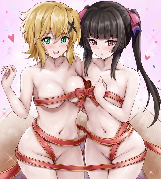 もうすぐ2月かぁ...。過去の2023,22年のバレンタイン絵まとめ。今年は誰をプレゼントにしよっかな～? 