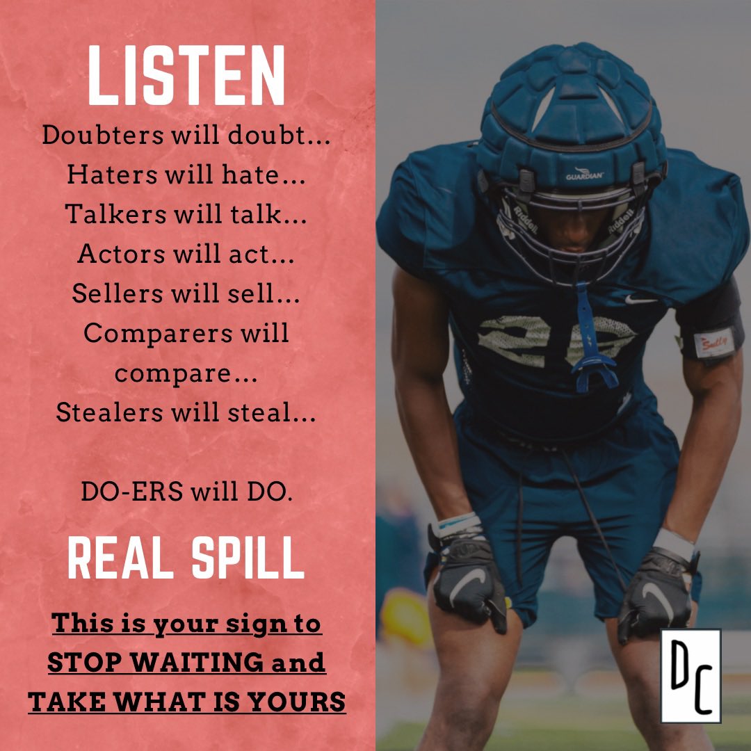 REAL SPILL. 

This life is yours to CONQUER. 🫴🏽
Take what belongs to you.
Stand on business. 🫵🏽