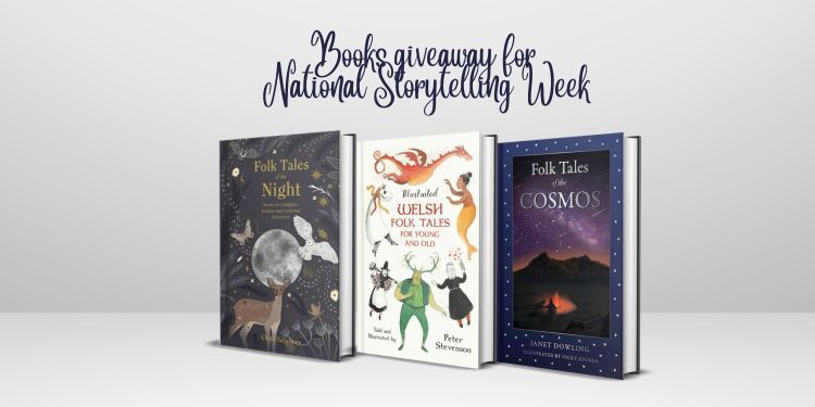 ✨Today marks the first day of #NationalStorytellingWeek! ✨ 
We are running an exciting book bundle giveaway to celebrate! Simple retweet this post follow us to enter. #Giveaway is UK only and ends on the 4th of February at 12pm GMT 📖 📚 #bookgiveaway #folklore #storytelling