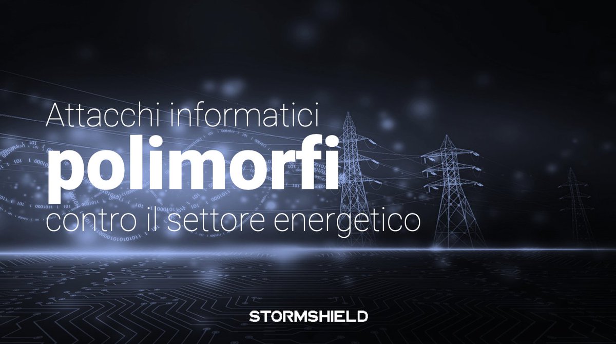 Attacchi informatici su più fronti contro il settore #energetico

➡️ stormshield.com/it/notizie/inf…  #sicurezzaInformatica #cybersecurity