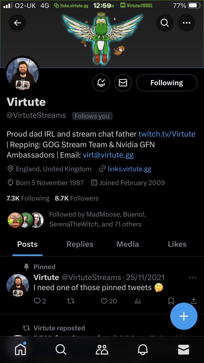 ben_frost19891's tweet photo. @Ziggy_Princess_ @Boy_Rush_209 @BlondGirlGames Only 2? Then I nominate @VirtuteStreams & @MollyzxGames #TwitchTrain https://t.co/QoDVVomxn2