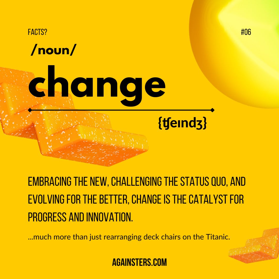 You can never stop the change.

buff.ly/47OS5f1