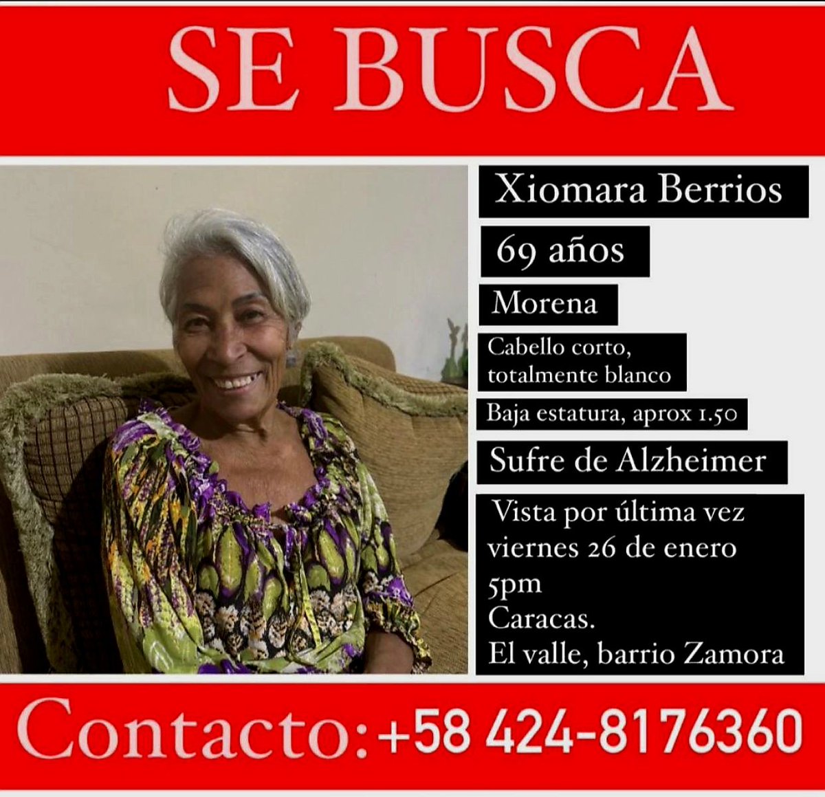 mingoteve's tweet photo. #ServicioPúblico ¡Corran la voz!
¡Muchísimas gracias!
Los datos aquí 👇 https://t.co/RYv1lfwFXp