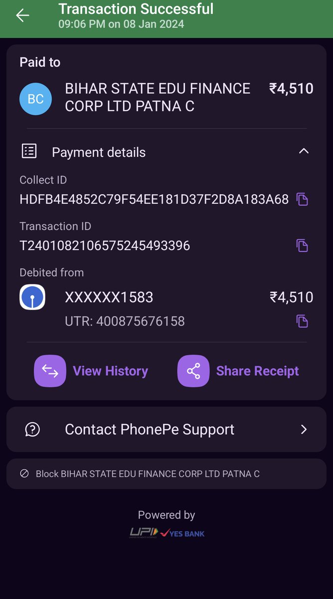 Aatishkumar17's tweet photo. @BiharEducation_ @NitishKumar sir I'm credit card loan holder &amp; paying all repayment on time but Wrong Due showing in my loan account 10018707953,Registration No.18707953.Due of January is already paid on 10.01.204 till it's showing due of 4510.Plz help me 🙏 https://t.co/pl6QaXv6g1