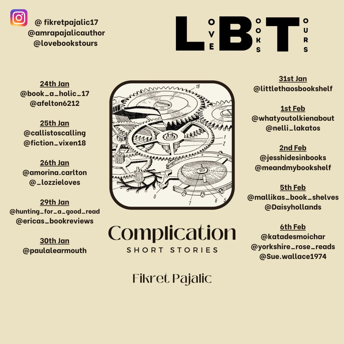 KellyALacey's tweet photo. Book Review - Complication by Fikret Pajalic - @pishukin @KellyALacey @lovebookstours #Ad #LBTCrew #BookTwitter #FreeReview #FreeBookReview https://t.co/9SXWo52DIg via @AmorinaCarlton https://t.co/tgGZc8Lu5k