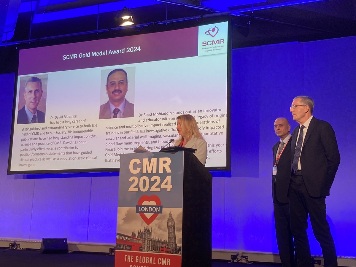 Vass Vassiliou (@vass_vassiliou) on Twitter photo GOLD MEDAL AWARDS 2024!!!
Two legends of the #whycmr <a href="/SCMRorg/">Society for Cardiovascular Magnetic Resonance</a>
Dr Bluemke and Dr Mohiaddin from Johns Hopkins/NIH & Royal Brompton
Couldn’t have selected more appropriate winners!!!!
CONGRATULATIONS!!!
<a href="/purviparwani/">Dr. Purvi Parwani</a> <a href="/DrMarthaGulati/">Dr. Martha Gulati ♥️🫀❤️🩹🇨🇦</a> <a href="/chiarabd/">C Bucciarelli-Ducci</a> <a href="/karen_ordovas/">Karen Ordovas</a> <a href="/JStojanovskaMD/">Jadranka Stojanovska MD MS FSCMR</a> GOLD MEDAL AWARDS 2024!!!
Two legends of the #whycmr <a href="/SCMRorg/">Society for Cardiovascular Magnetic Resonance</a>
Dr Bluemke and Dr Mohiaddin from Johns Hopkins/NIH & Royal Brompton
Couldn’t have selected more appropriate winners!!!!
CONGRATULATIONS!!!
<a href="/purviparwani/">Dr. Purvi Parwani</a> <a href="/DrMarthaGulati/">Dr. Martha Gulati ♥️🫀❤️🩹🇨🇦</a> <a href="/chiarabd/">C Bucciarelli-Ducci</a> <a href="/karen_ordovas/">Karen Ordovas</a> <a href="/JStojanovskaMD/">Jadranka Stojanovska MD MS FSCMR</a>