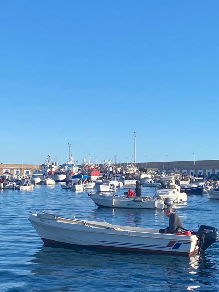 JIDominguezFMD's tweet photo. La Junta de Andalucía va a construir en el puerto pesquero de Carboneras un puerto deportivo de lujo. Para hacer hueco pretende expulsar del puerto a las pequeñas embarcaciones del pueblo. Hemos presentado un contencioso y mañana a las 11:30 se celebra la 3ª manifestación. https://t.co/A2T0fJjxJ0