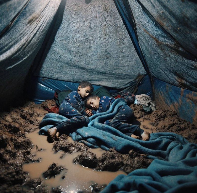 sahabatalaqsha's tweet image. #Gaza sekarang! 

Dingin. Hujan. Dilaparkan. Dibantai. 

Ya Allah, gantilah semua penderitaan ini dengan SurgaMu ya Rabb. 

Laporan @ajmubasher @khaberni Sabtu 27/1/2024 

#GazaGenocide #FreePalestine