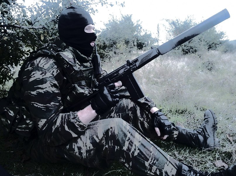 MorsImperat's tweet photo. returning to the front on my third day with different gear to mislead the enemy https://t.co/56fKEZPJIw