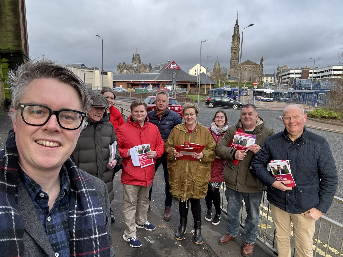 A couple of teams out in Greenock today. Heartened by the Labour supporters sticking with us to kick out the Tories and longtime SNP voters switching. One woman put it best: “I liked Alex Salmond and thought Nicola did a good job during Covid, but after this week...never again.”