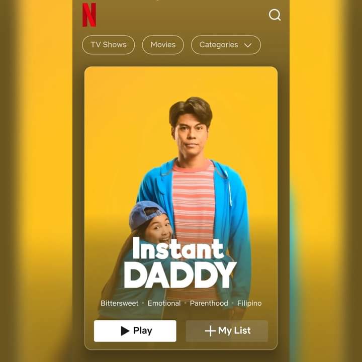 alt_kapamilyaol's tweet image. Di naman masaket yung movie eh. 
Sobrang saket lang!!! 😭😭😭

Congrats and you really did well in this movie, Kuys @IamJNapoles! Even kay Althea and other supporting casts! #InstantDaddy