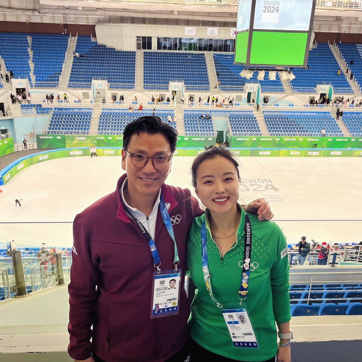 Yuraxmin's tweet photo. 강릉 2024 청소년 올림픽 게임! #올림픽 #gangwon2024 https://t.co/WT0m9L2elX