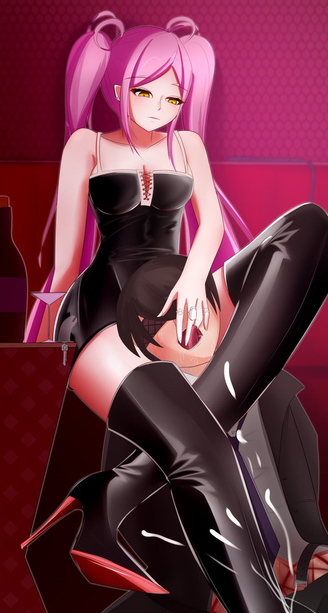 夜の捕食者 | Shakesworde #pixiv pixiv.net/artworks/11553… 
#女王様 #SM #調教 #S女 #femdom