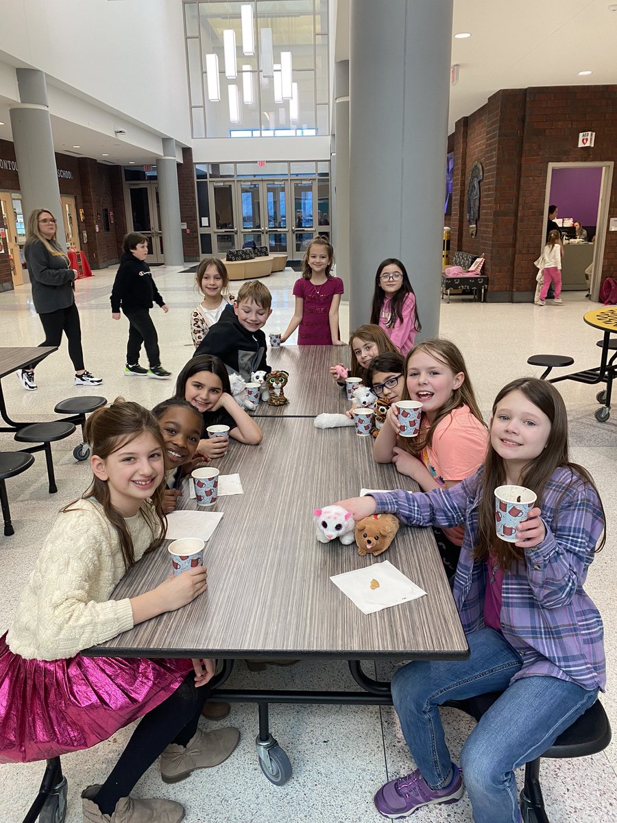 3rd Grade Hot Chocolate ☕️Social - a special thanks to the MES PTA for making this a great way to end our week! #Winter2024 #MontourProud #stayingwarm