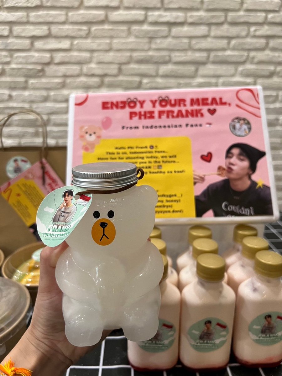 frankth_ina's tweet photo. [DOCUMENTATION]
FOOD SUPPORT FOR OUR BELOVED BABEEE @FThanatsarun 🐻🍱

[16.01.2024]
#frankeating #นุ้งหมีของแฟรงค์
#frankthanatsaran #OmgVampireQ7 

——

Special love from = 
@/anilrys @/cheolkyge4__ 
@/rita_my_honey @/yuyun.doni https://t.co/HOe0xVot28