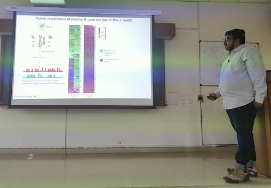Mani A (@mani___a) on Twitter photo I'm blissful to convey that I have moved one step ahead in my passion for a research doctoral fellowship. I have given a colloquium on ' Epigenetic cellular memory maintenance through the XCI' I was blessed with a strong supporting mentor <a href="/srimontagayen/">SrimontaGayen_Epigenetics lab</a> and lab members I'm blissful to convey that I have moved one step ahead in my passion for a research doctoral fellowship. I have given a colloquium on ' Epigenetic cellular memory maintenance through the XCI' I was blessed with a strong supporting mentor <a href="/srimontagayen/">SrimontaGayen_Epigenetics lab</a> and lab members
