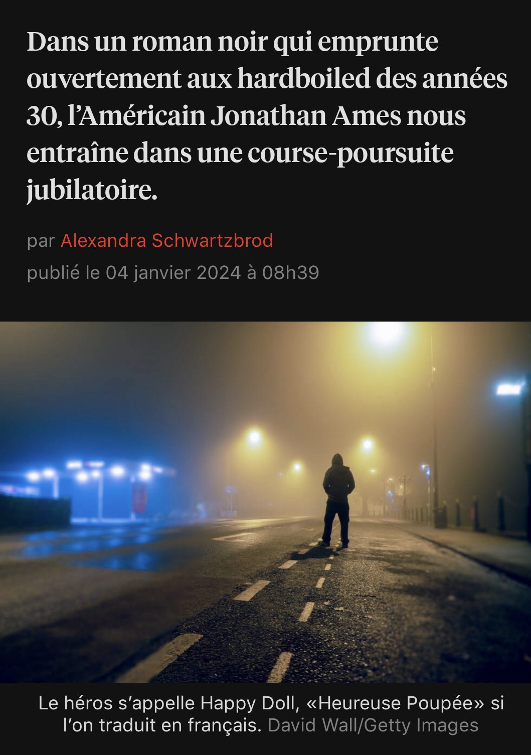 MiladyVinteuil on X: Aux @EdJoelleLosfeld , un polar jubilatoire Il  s'appellait Doll 💙💙😎 Jeudi polar : «Il s'appelait Doll», un dur à cuire  mi-Columbo mi-Marlowe   / X