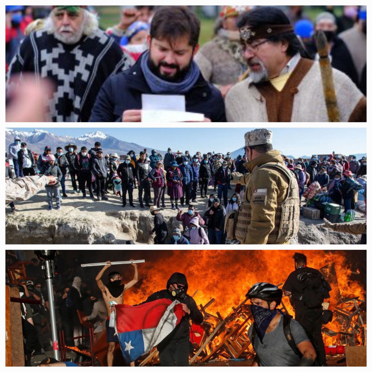 aprachile's tweet image. *¿Qué más falta por saber?😨 leer hasta el final*

⚫EL pelao Vade nunca tuvo cáncer.
⚫Jadue es comunista millonario, ama el capitalismo.
⚫Bachelet no es médico.
⚫Ancalao es delincuente con antecedentes penales.
⚫Baradit no es historiador.
⚫Celestino Córdova no es machi.…