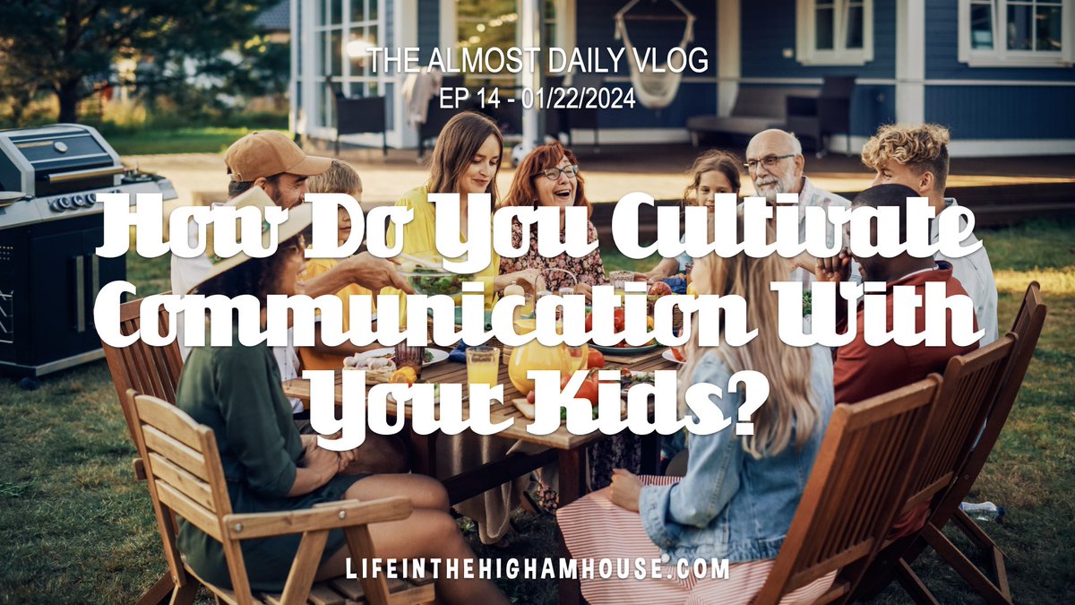 TheHighamFamily's tweet image. How do you cultivate communication with your kids?
Check out our recent blog post...
lifeinthehighamhouse.com/the-blog/how-d…

#lifeinthehighamhouse #familyblog #blog #communication #family #familygoals