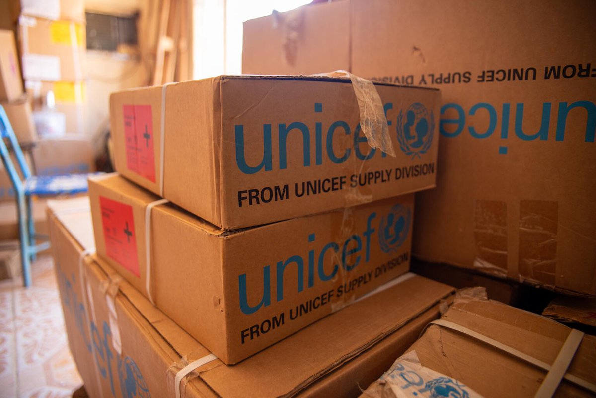 UNICEF reached 150K children & families with health & nutrition supplies in conflict hotspot #AlJazera The supplies incl cholera treatment kits & lifesaving #RUTF by @USAIDSavesLives @eu_echo & @NorwayMFA Deeply grateful for our partnerships #ForEveryChild #SuppliesSaveLives