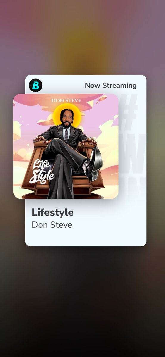 iam_donsteve's tweet photo. LIFESTYLE  by DON STEVE is sure to get you in the mood.  Kindly check it out on BOOMPLAY. 

@BoomplayMusic 
#Boomplayforartist

@BoomplayNigeria 
@BoomplayGhana https://t.co/QrJIERQR6U