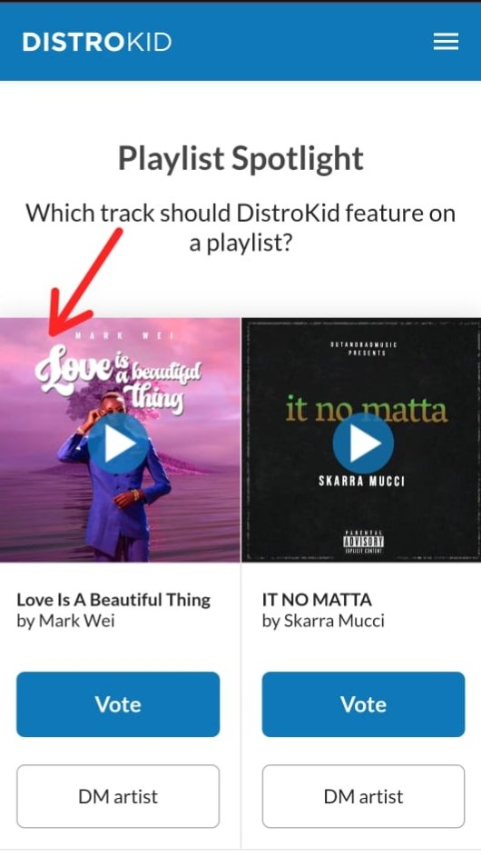markweimusic's tweet photo. Hello bestie,
Plz vote our brand-new song #LoveIsaBeautifulThing #MarkWei onto @DistroKid playlist spotlight
๐๐๐
https://t.co/jqVGWlIpXG
๐๐๐
#DistroKid #playlistspotlight
Thanks ๐ค
#TheTraitors #deprem #LateLateShow #TraitorsUK #INDvENG #ICJGenocideConvention #Eurosong https://t.co/RgttKTOhgs