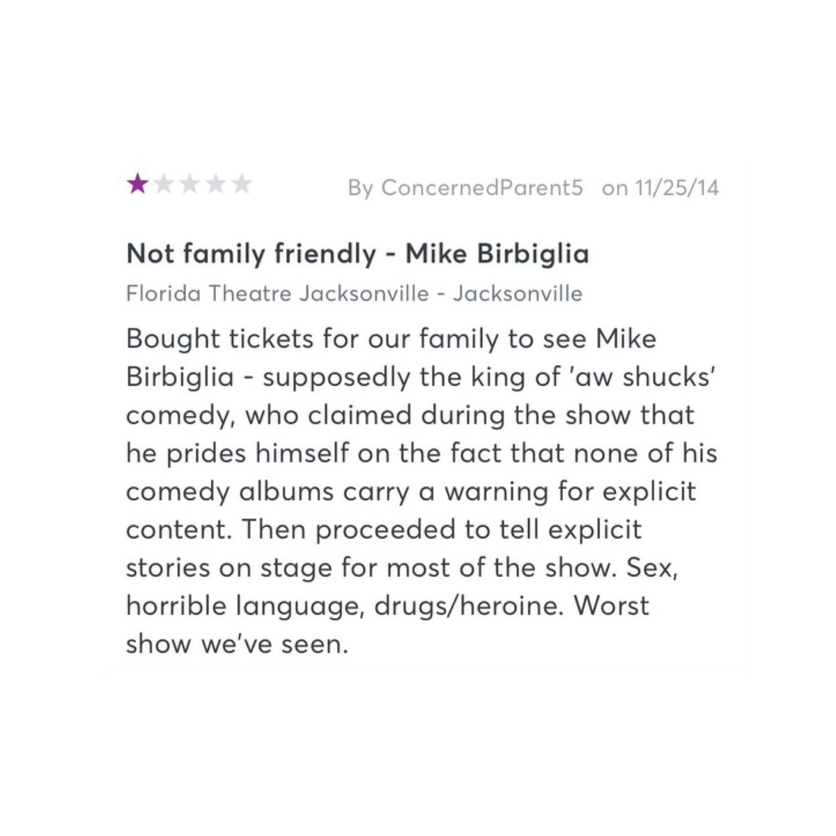 Mike Birbiglia tweet media