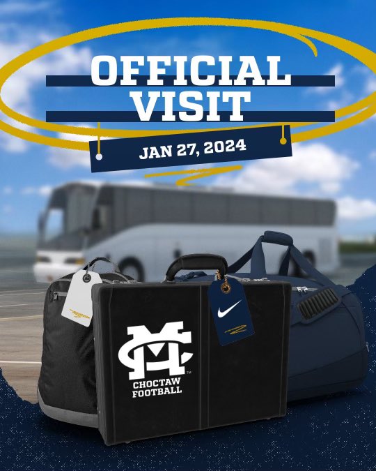 I will be visiting Mississippi College today🟡🔵⚪️<a href="/coachjmcdaniel/">Jordan McDaniel</a> <a href="/CoachMKershaw/">Mike Kershaw</a> <a href="/CoachParuta/">Coach 🅿️</a>